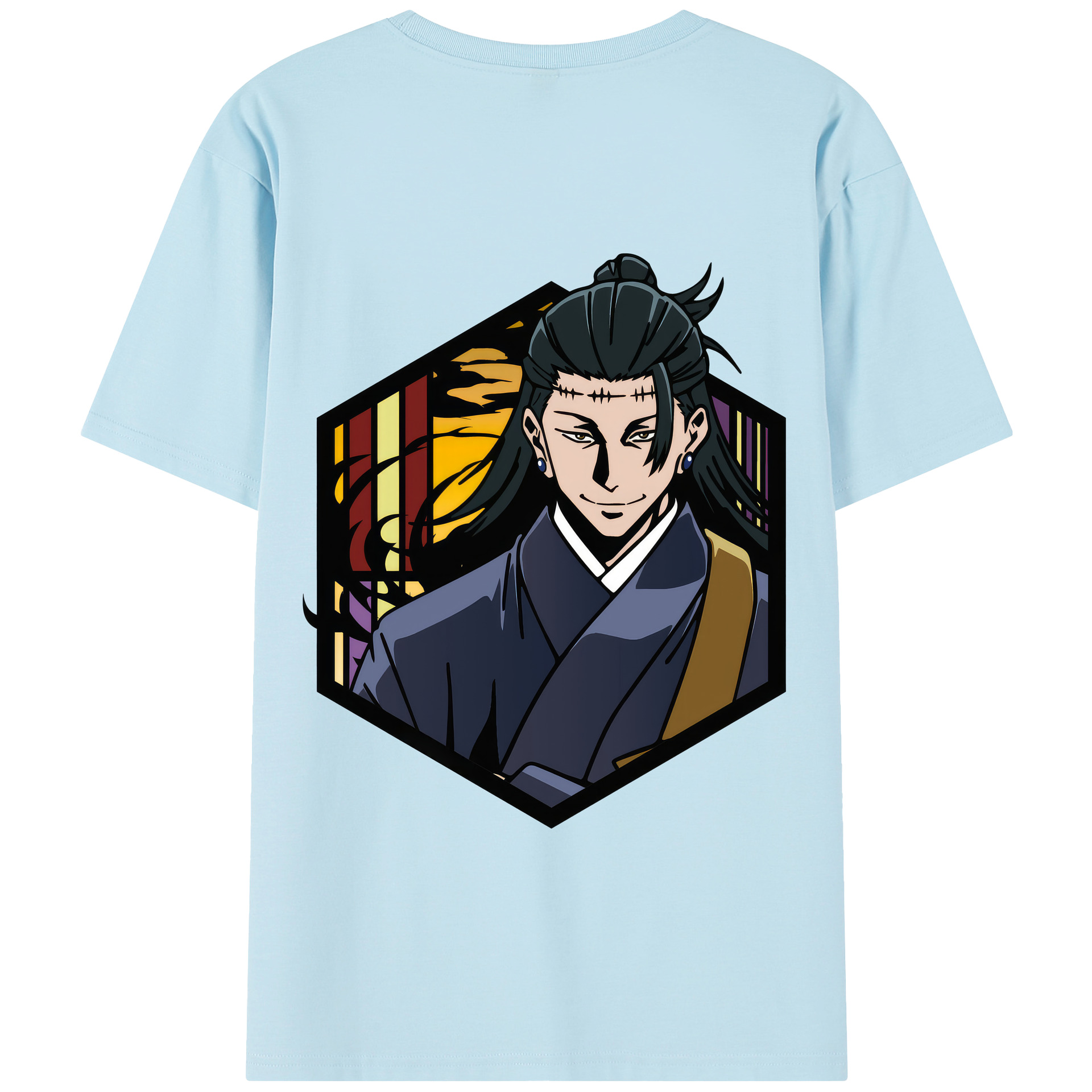 （画像用） 呪術廻戦 Jujutsu Kaisen 綿100％半袖Tシャツ（背面プリント）